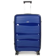 Чемодан большой L полипропилен Worldline Airteх 283 74,5×49×32см 120л Темно-синий