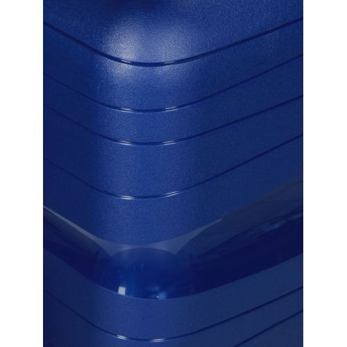 Чемодан средний M полипропилен Worldline Airtex 283 66×44×28см 80л Темно-синий