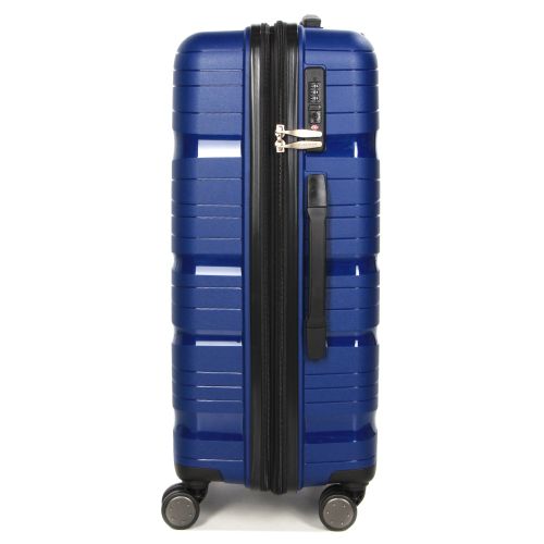 Чемодан средний M полипропилен Worldline Airtex 283 66×44×28см 80л Темно-синий