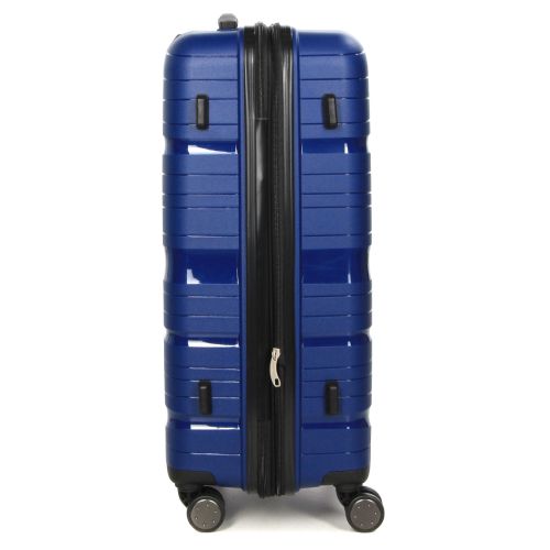 Чемодан средний M полипропилен Worldline Airtex 283 66×44×28см 80л Темно-синий