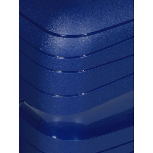Чемодан маленький S полипропилен Worldline Airtex 283 56×33×22см 52л Темно-синий