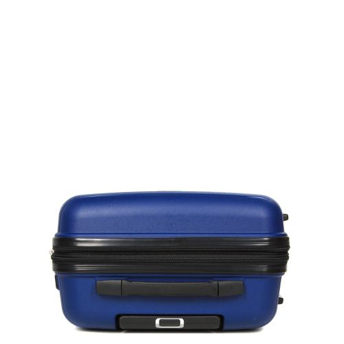 Чемодан маленький S полипропилен Worldline Airtex 283 56×33×22см 52л Темно-синий
