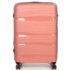 Чемодан большой L полипропилен Worldline Airteх 283 74,5×49×32см 120л Розовое золото