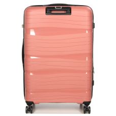 Чемодан большой L полипропилен Worldline Airteх 283 74,5×49×32см 120л Розовое золото