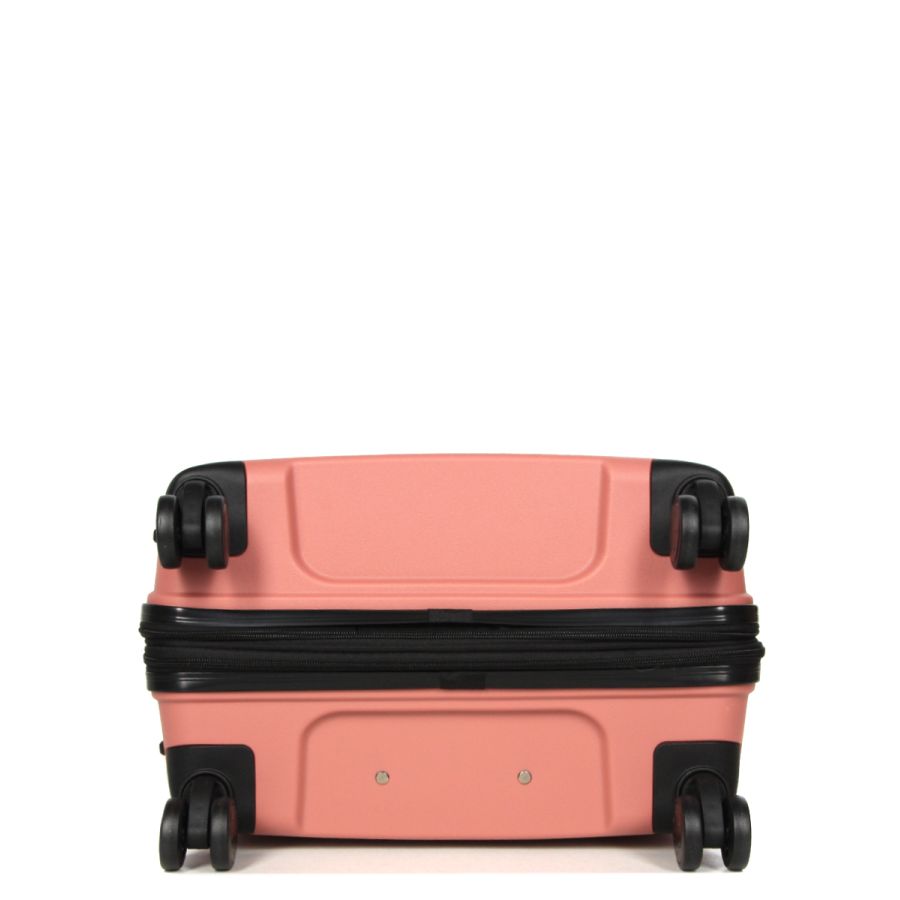 Чемодан средний M полипропилен Worldline Airtex 283 66×44×28см 80л Розовое золото