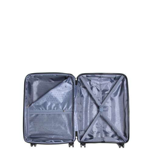 Чемодан средний M полипропилен Worldline Airtex 283 66×44×28см 80л Розовое золото