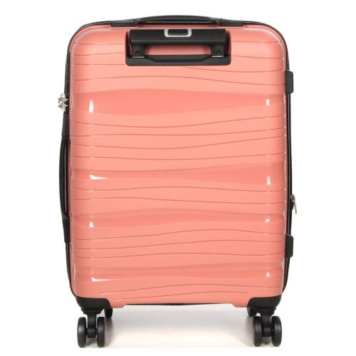 Чемодан маленький S полипропилен Worldline Airtex 283 56×33×22см 52л Розовое золото