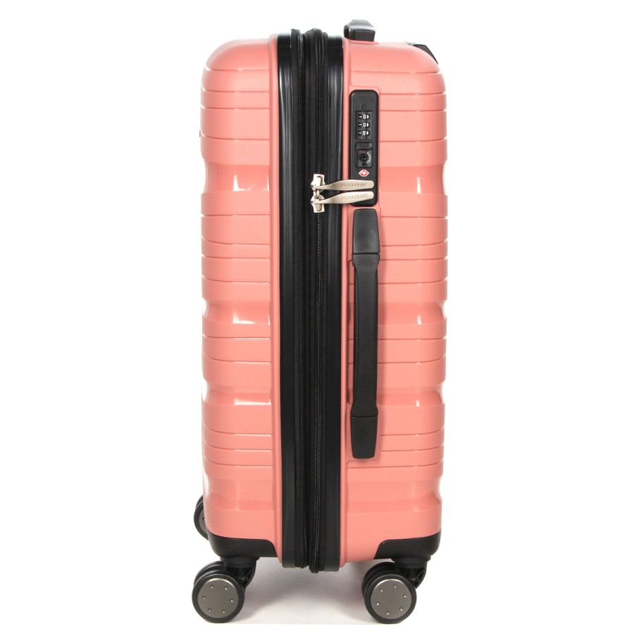 Чемодан маленький S полипропилен Worldline Airtex 283 56×33×22см 52л Розовое золото