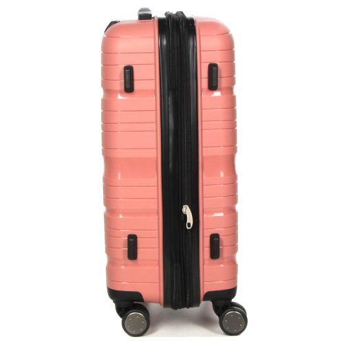 Чемодан маленький S полипропилен Worldline Airtex 283 56×33×22см 52л Розовое золото