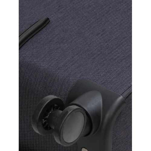 Чемодан маленький S тканевый Airtex 828 58×36×25см 39л Серый