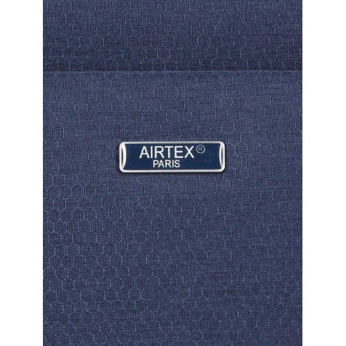 Чемодан большой L тканевый с расширением Airtex 828 78×48×34см 113л Темно-синий