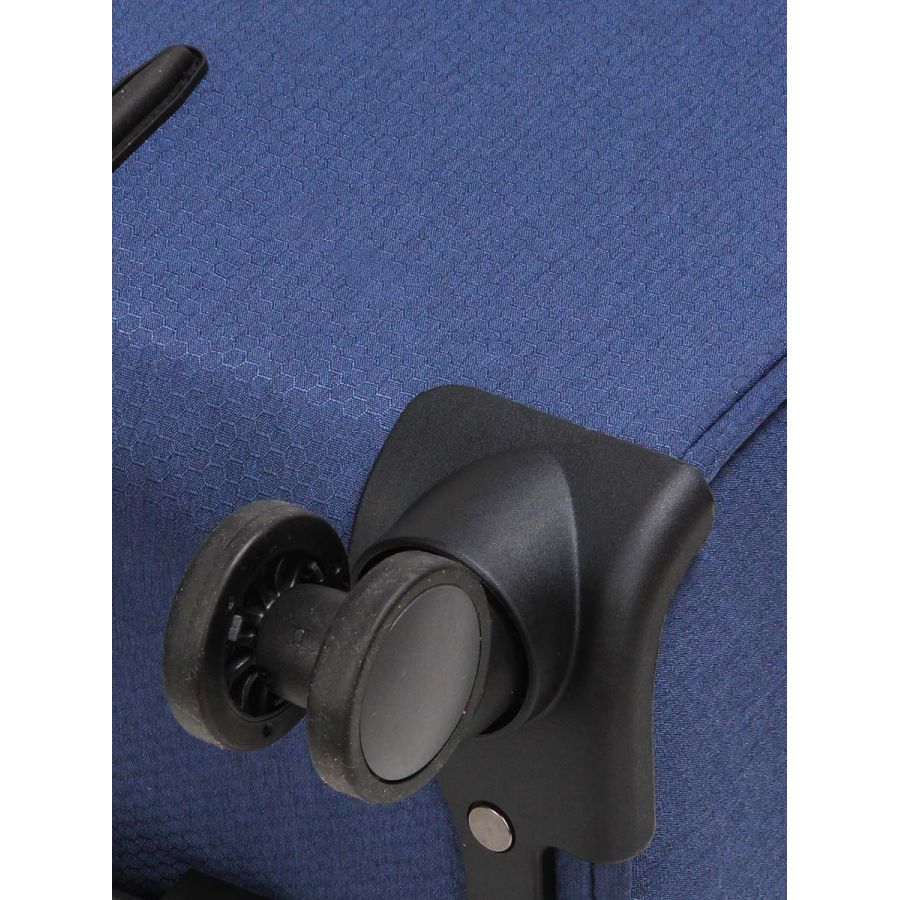 Чемодан маленький S тканевый Airtex 828 58×36×25см 39л Темно-синий