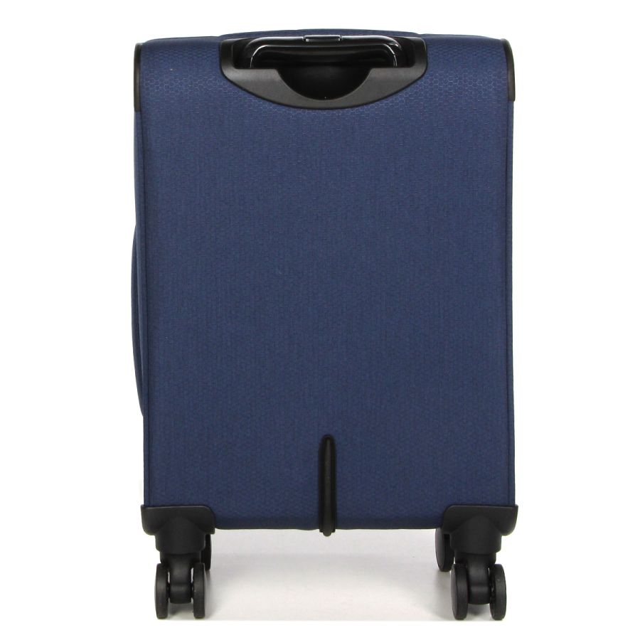 Чемодан маленький S тканевый Airtex 828 58×36×25см 39л Темно-синий