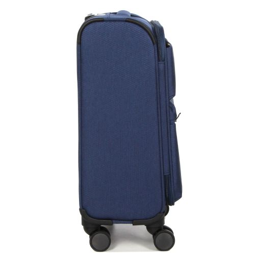 Чемодан маленький S тканевый Airtex 828 58×36×25см 39л Темно-синий