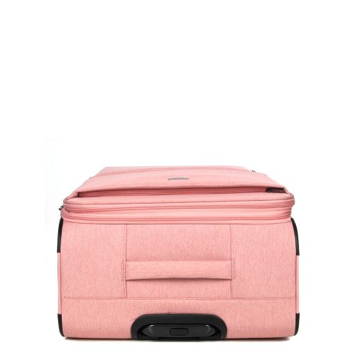 Чемодан большой L тканевый с расширением Airtex 828 78×48×34см 113л Розовый