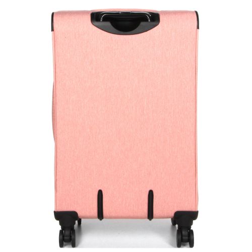 Чемодан средний M тканевый с расширением Airtex 828 68×42×31см 71л Розовый
