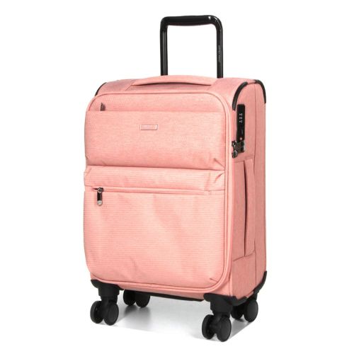 Чемодан маленький S тканевый Airtex 828 58×36×25см 39л Розовый