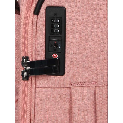 Чемодан маленький S тканевый Airtex 828 58×36×25см 39л Розовый