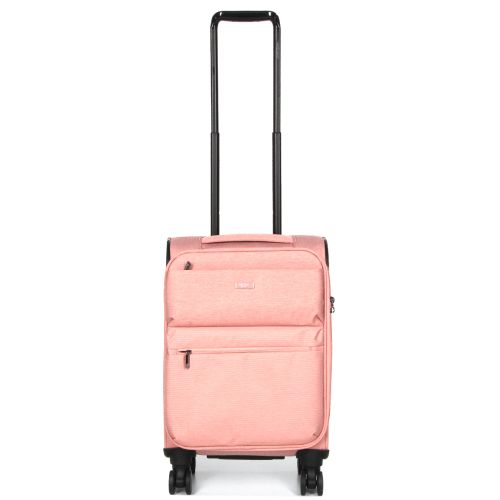 Чемодан маленький S тканевый Airtex 828 58×36×25см 39л Розовый