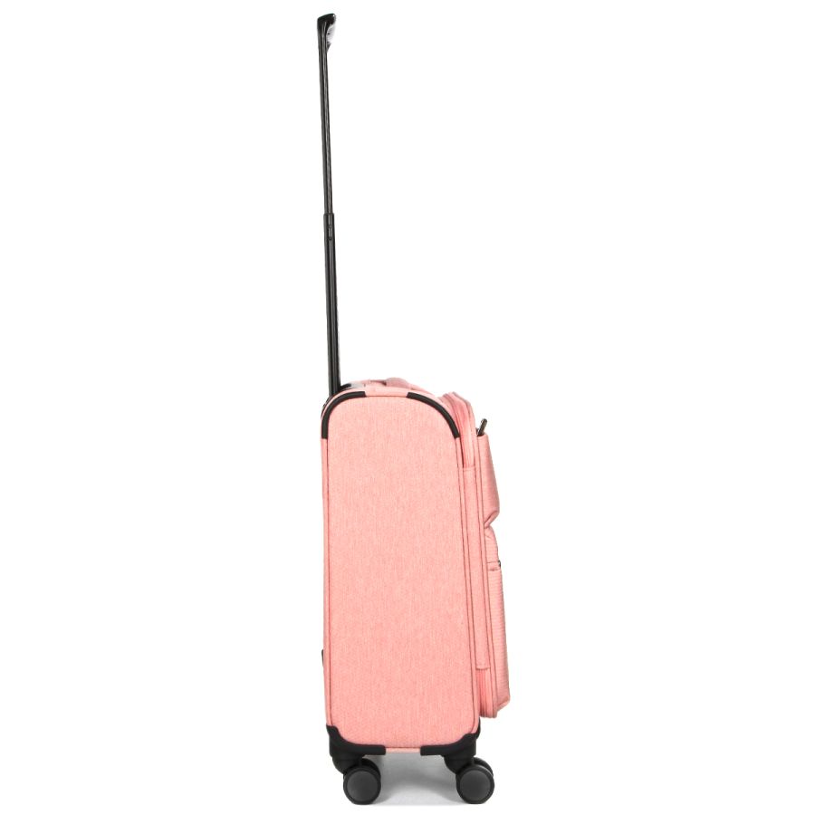 Чемодан маленький S тканевый Airtex 828 58×36×25см 39л Розовый