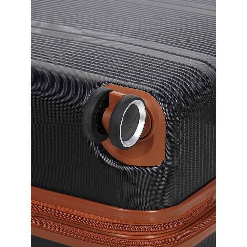 Чемодан большой L ABS-пластик Worldline Airtex 629 76×52×30см 110л Черный