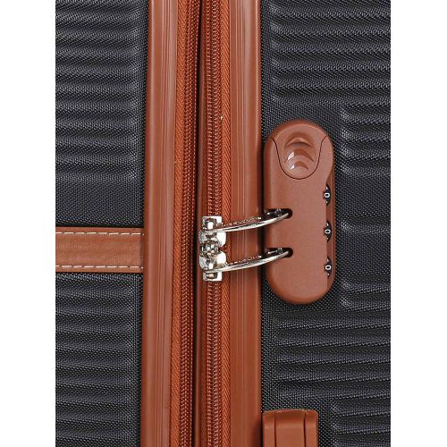 Чемодан большой L ABS-пластик Worldline Airtex 629 76×52×30см 110л Черный
