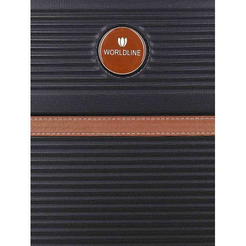 Чемодан большой L ABS-пластик Worldline Airtex 629 76×52×30см 110л Черный