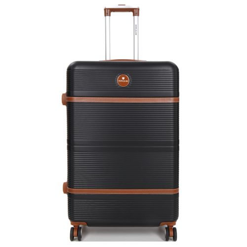 Чемодан большой L ABS-пластик Worldline Airtex 629 76×52×30см 110л Черный