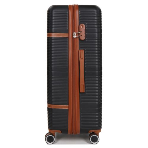 Чемодан большой L ABS-пластик Worldline Airtex 629 76×52×30см 110л Черный