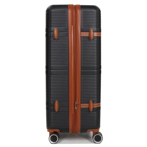 Чемодан большой L ABS-пластик Worldline Airtex 629 76×52×30см 110л Черный