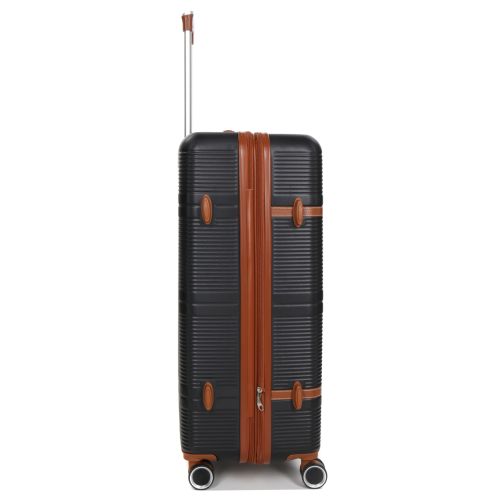 Чемодан большой L ABS-пластик Worldline Airtex 629 76×52×30см 110л Черный