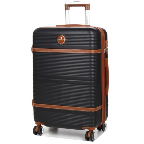 Чемодан средний M ABS-пластик Worldline Airtex 629 67×45×27см 74л Черный