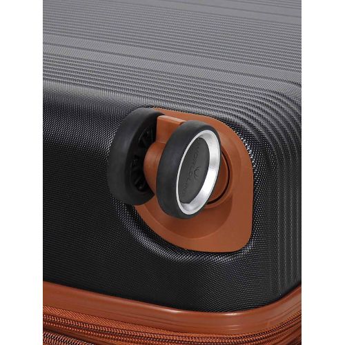 Чемодан средний M ABS-пластик Worldline Airtex 629 67×45×27см 74л Черный