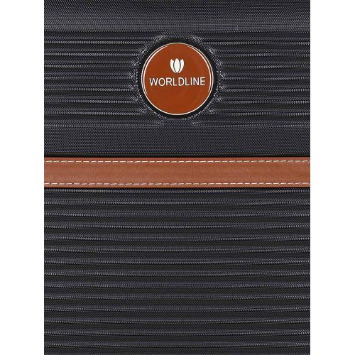 Чемодан средний M ABS-пластик Worldline Airtex 629 67×45×27см 74л Черный