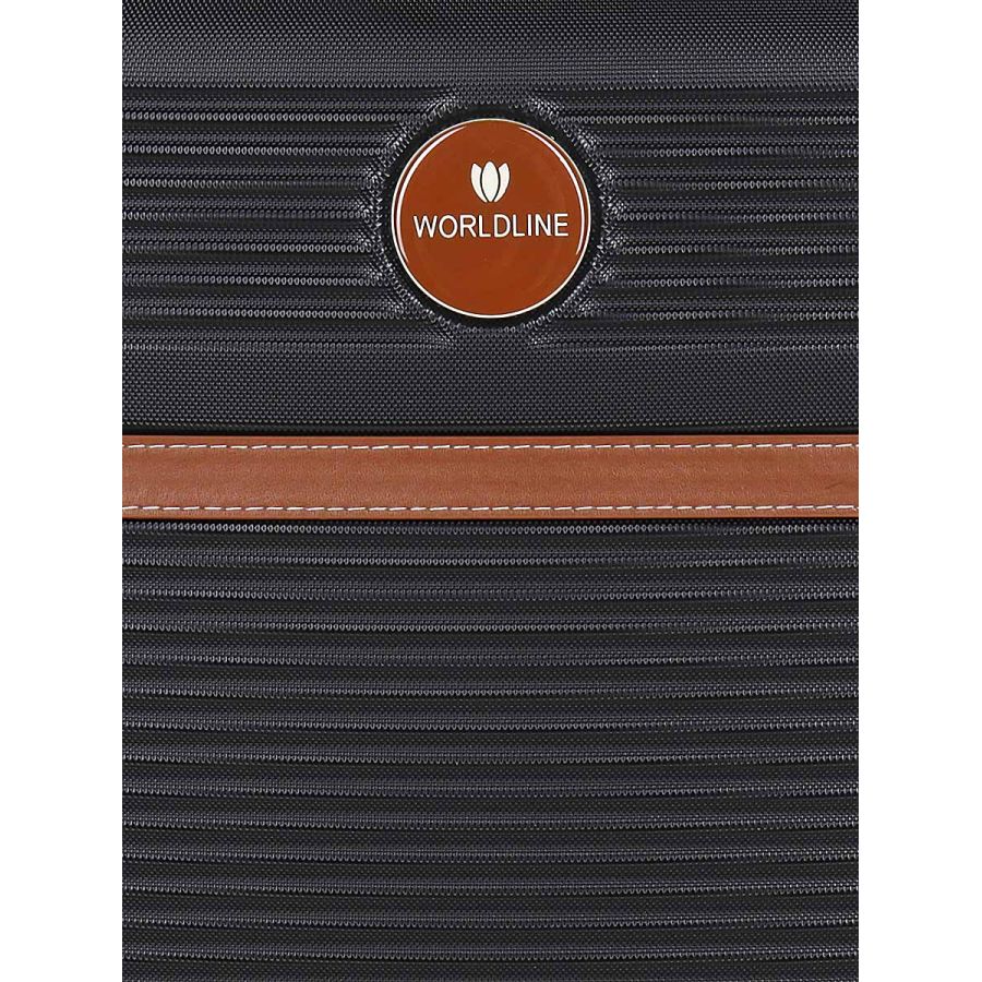 Чемодан средний M ABS-пластик Worldline Airtex 629 67×45×27см 74л Черный
