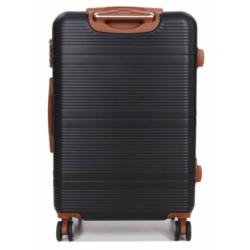 Чемодан средний M ABS-пластик Worldline Airtex 629 67×45×27см 74л Черный