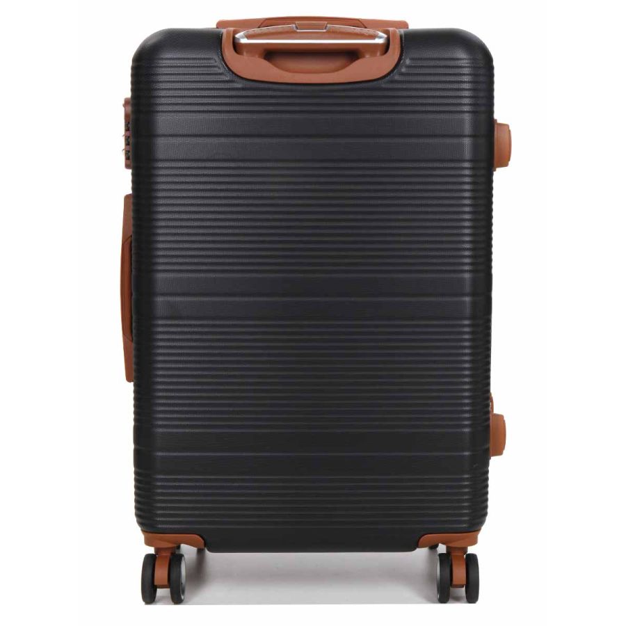 Чемодан средний M ABS-пластик Worldline Airtex 629 67×45×27см 74л Черный