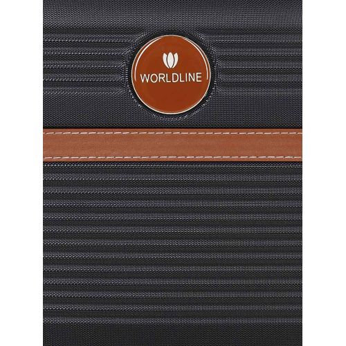 Чемодан маленький S ABS-пластик Worldline Airtex 629 56×36×22см 38л Черный