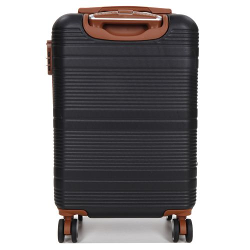 Чемодан маленький S ABS-пластик Worldline Airtex 629 56×36×22см 38л Черный