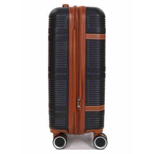 Чемодан маленький S ABS-пластик Worldline Airtex 629 56×36×22см 38л Черный