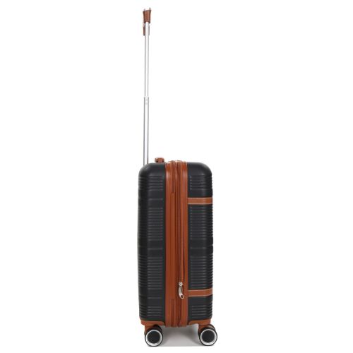 Чемодан маленький S ABS-пластик Worldline Airtex 629 56×36×22см 38л Черный