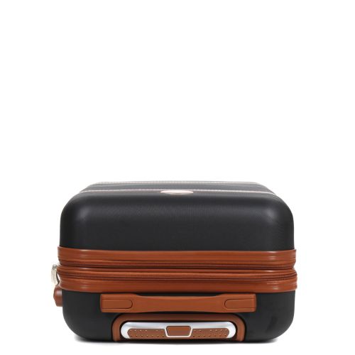 Чемодан маленький S ABS-пластик Worldline Airtex 629 56×36×22см 38л Черный