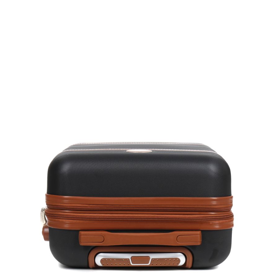 Чемодан маленький S ABS-пластик Worldline Airtex 629 56×36×22см 38л Черный