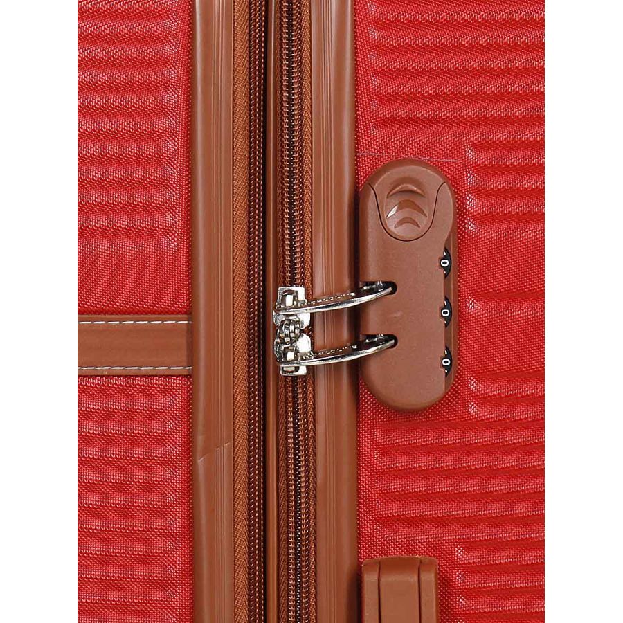 Чемодан большой L ABS-пластик Worldline Airtex 629 76×52×30см 110л Красный