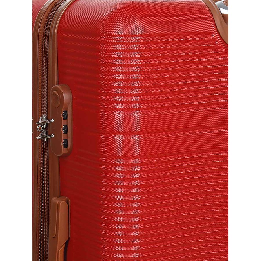 Чемодан большой L ABS-пластик Worldline Airtex 629 76×52×30см 110л Красный