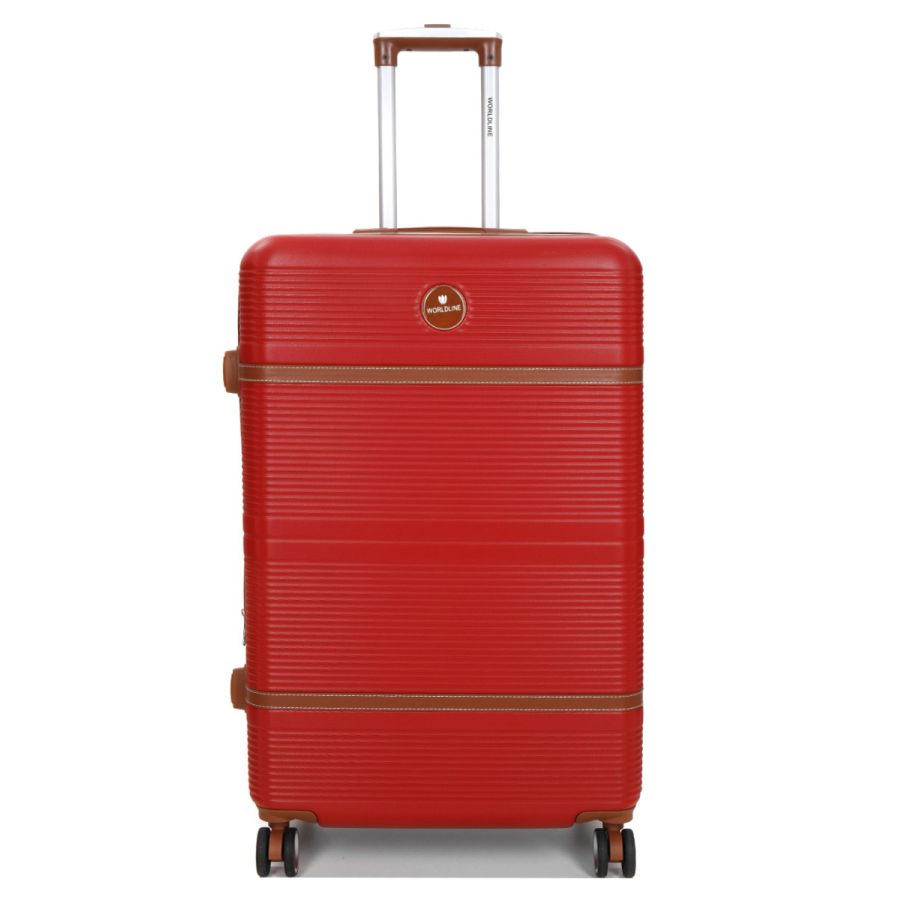 Чемодан большой L ABS-пластик Worldline Airtex 629 76×52×30см 110л Красный