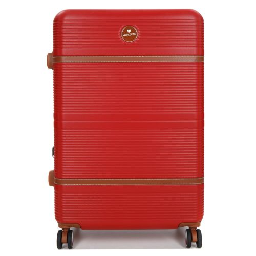 Чемодан большой L ABS-пластик Worldline Airtex 629 76×52×30см 110л Красный
