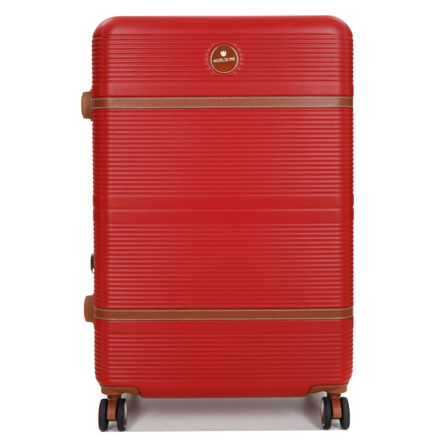 Чемодан большой L ABS-пластик Worldline Airtex 629 76×52×30см 110л Красный