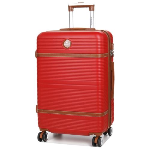 Чемодан средний M ABS-пластик Worldline Airtex 629 67×45×27см 74л Красный
