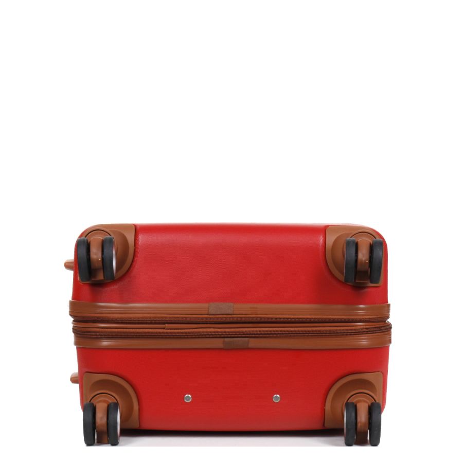 Чемодан средний M ABS-пластик Worldline Airtex 629 67×45×27см 74л Красный